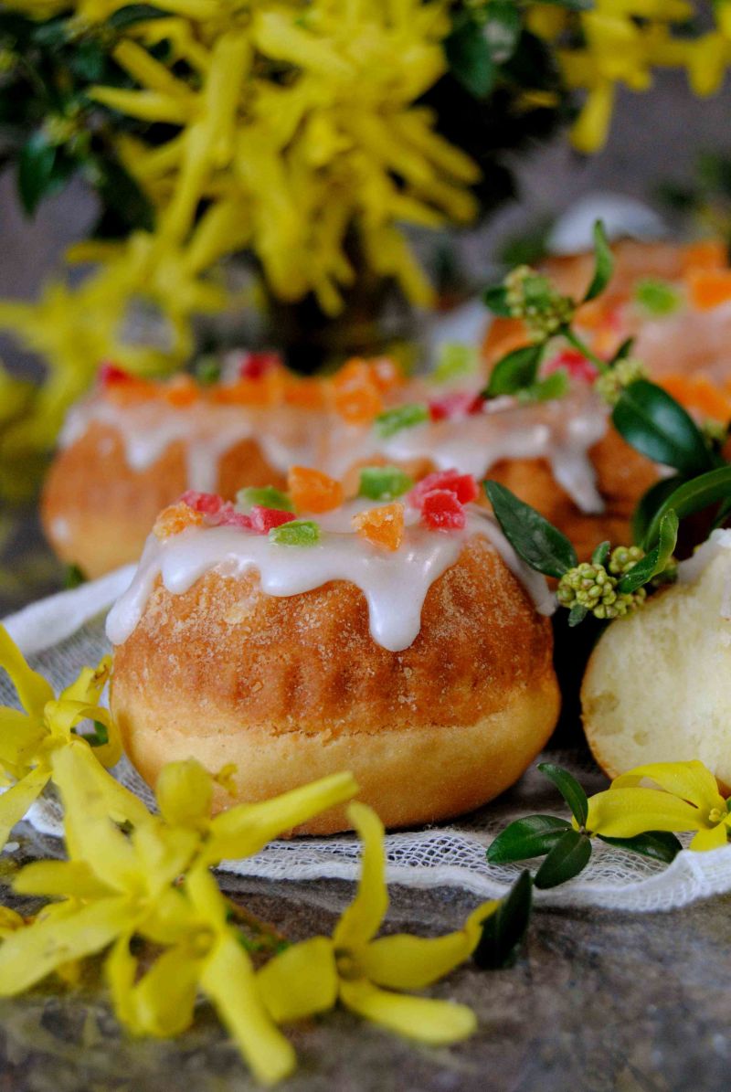 Drożdżowe babki do Wielkanocnego koszyczka