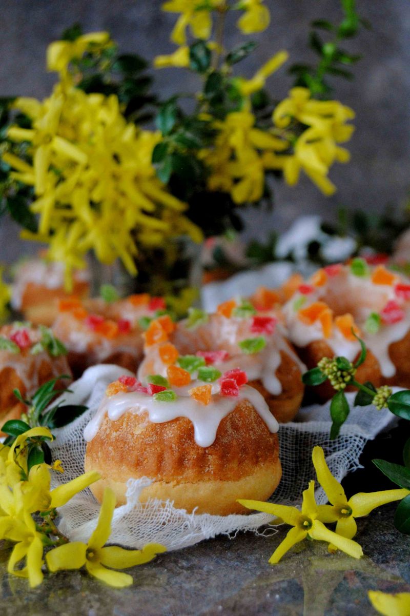 Drożdżowe babki do Wielkanocnego koszyczka