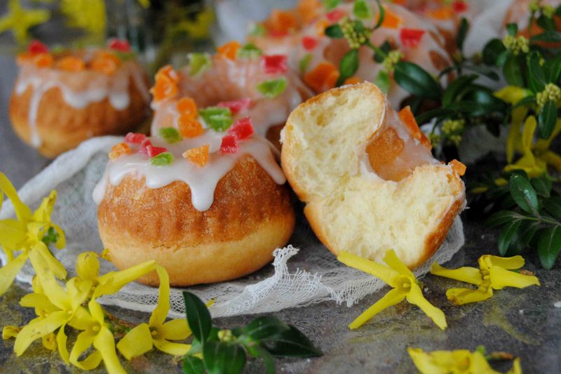 Drożdżowe babki do Wielkanocnego koszyczka