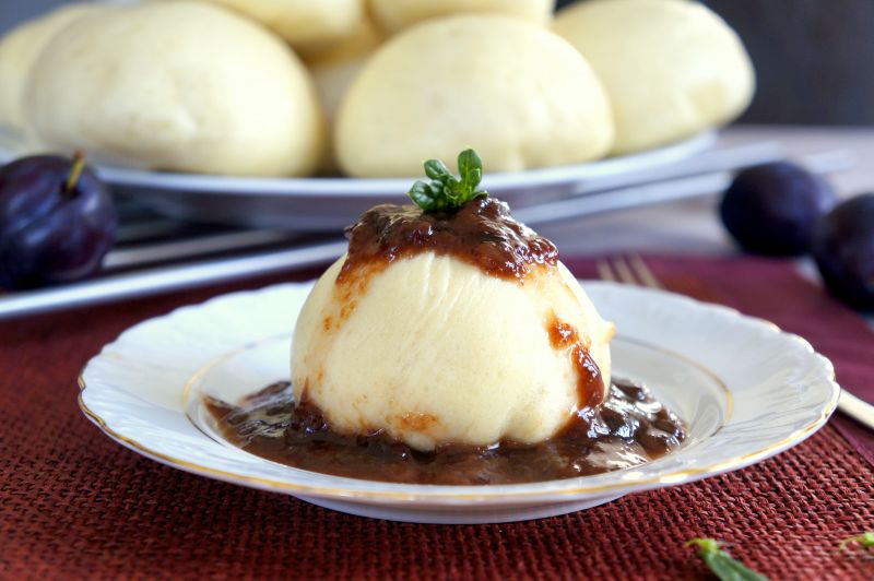 Drożdżowe bułeczki na parze