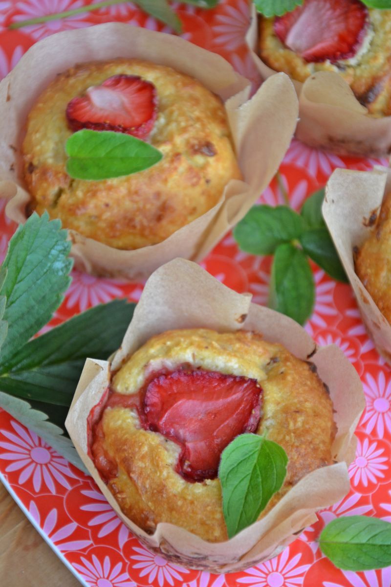Drożdżowe muffinki prawie bez cukru Drożdżowe muffinki prawie bez cukru