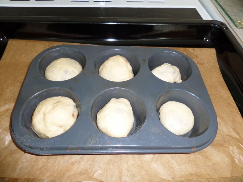 Drożdżowe muffiny