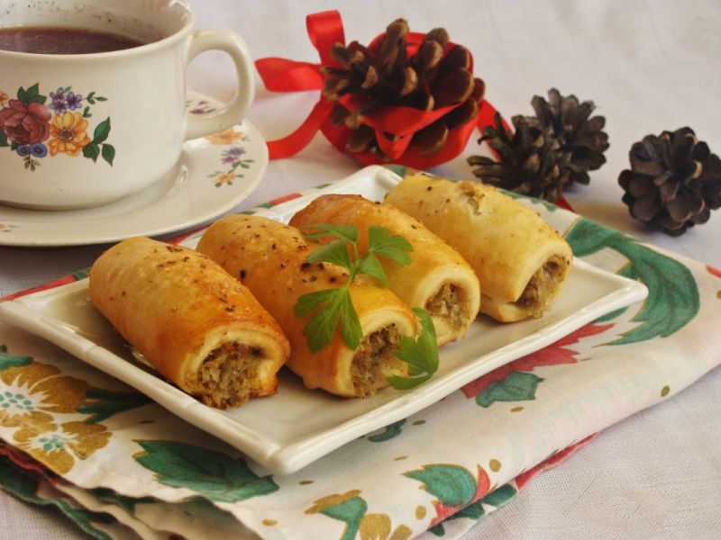 Drożdżowe paszteciki 