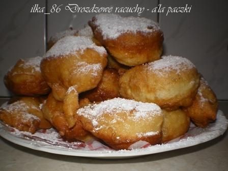 Drożdżowe racuchy - a'la pączki Drożdżowe racuchy - a'la pączki