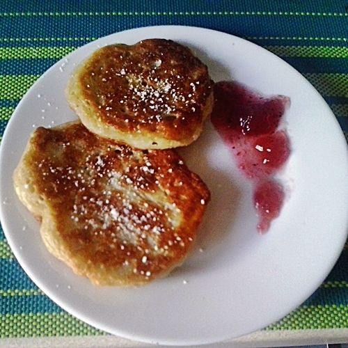 Drożdżowe racuchy z jabłkami Drożdżowe racuchy z jabłkami