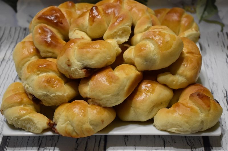 Drożdżowe Rogaliki Drożdżowe Rogaliki