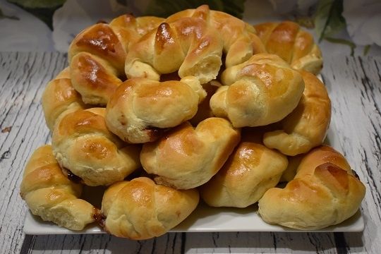 Drożdżowe Rogaliki Drożdżowe Rogaliki
