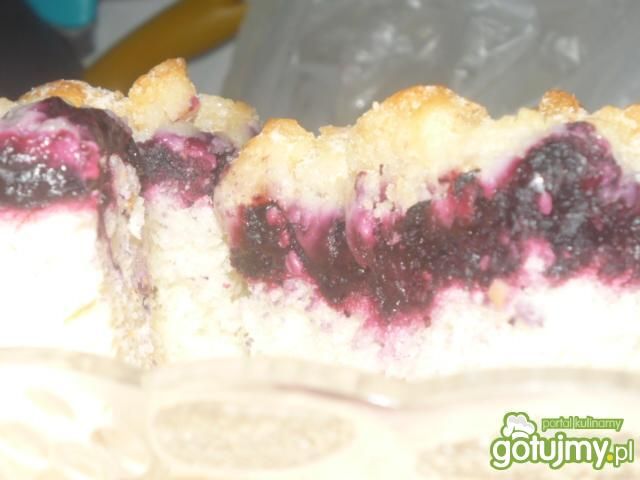 Drożdżowe z borówkami
