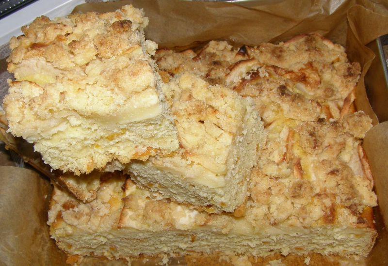 Ciasto drożdżowe z jabłkami z nutą pomarańczy Ciasto drożdżowe z jabłkami z nutą pomarańczy