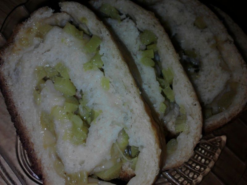 Drożdżowe z rabarbarem Drożdżowe z rabarbarem