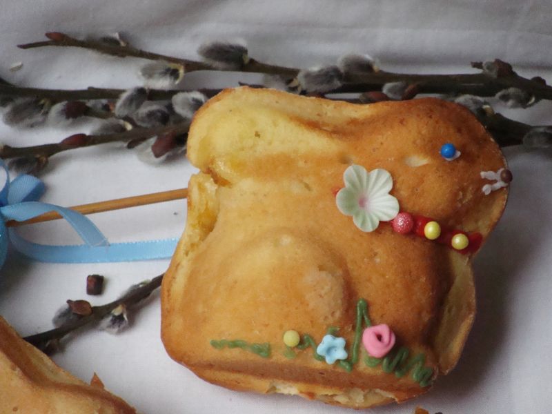 Drożdżowe zajaczki