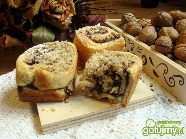 Dróżdżowe zawijaski z makiem Dróżdżowe zawijaski z makiem