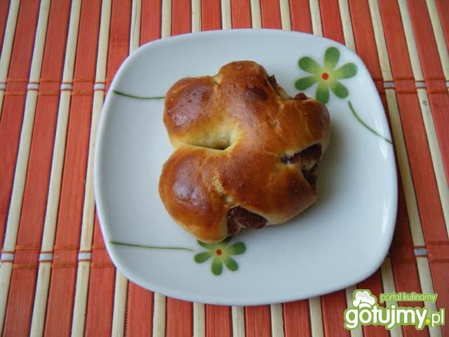 Drożdżowe zawijaski z marmoladą