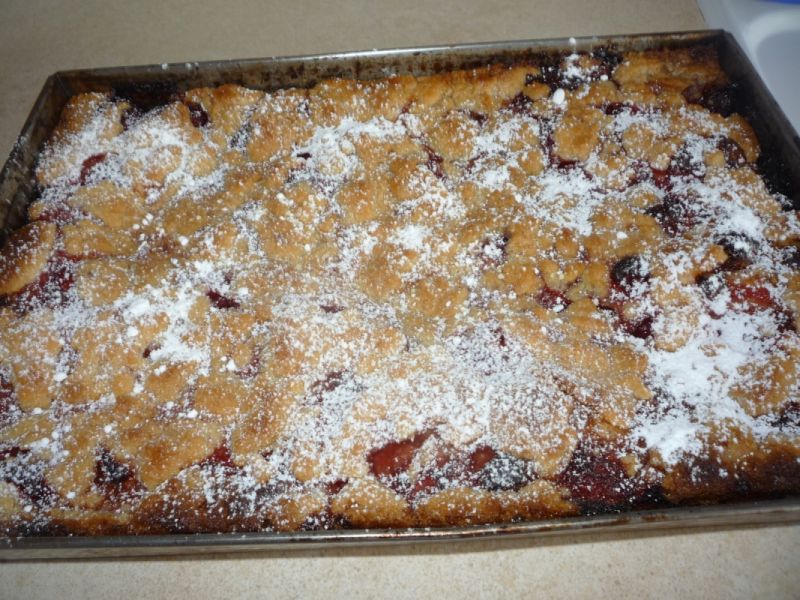 Drożdżowiec z truskawkami Drożdżowiec z truskawkami