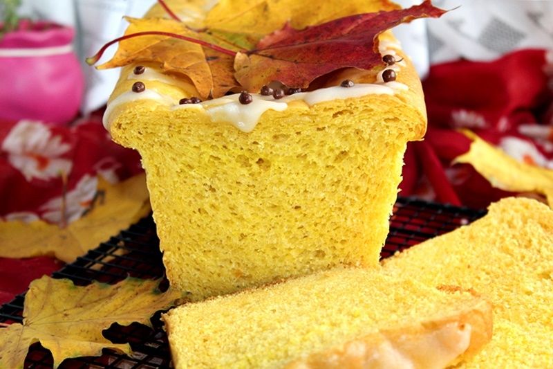 Drożdżówka dyniowa bez jajek