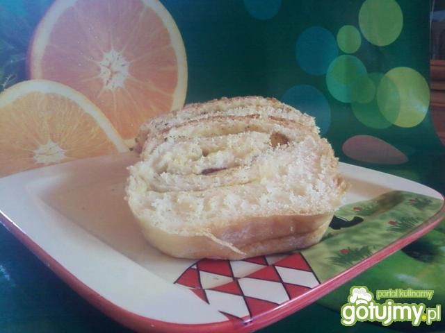 Drożdżówka z cukinią.