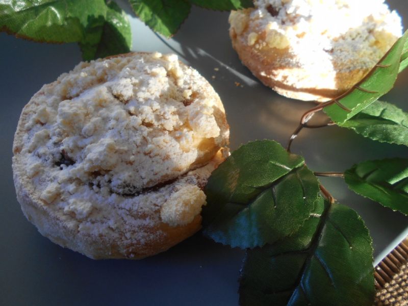 Drożdżówki z kruszonką