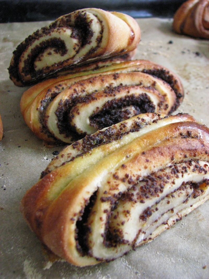 Drożdżówki z makiem