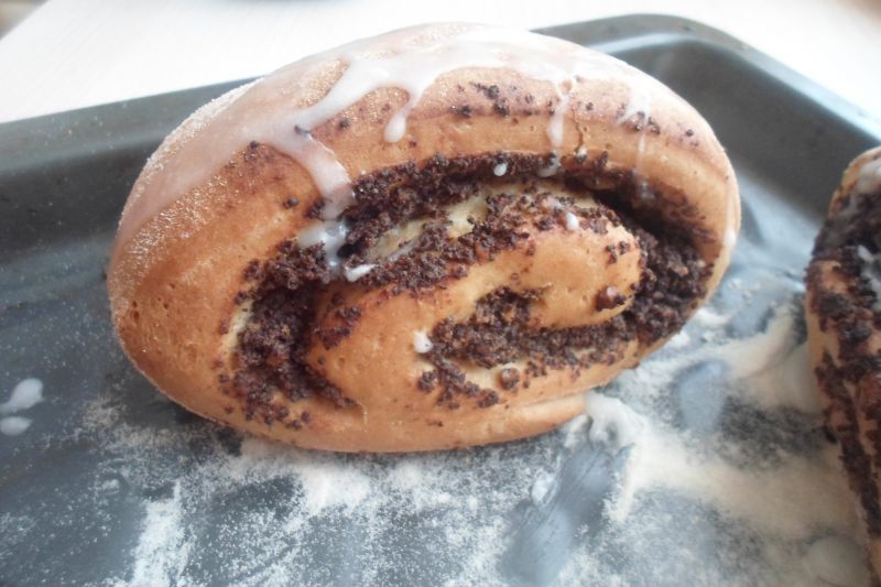 Drożdżówki z makiem