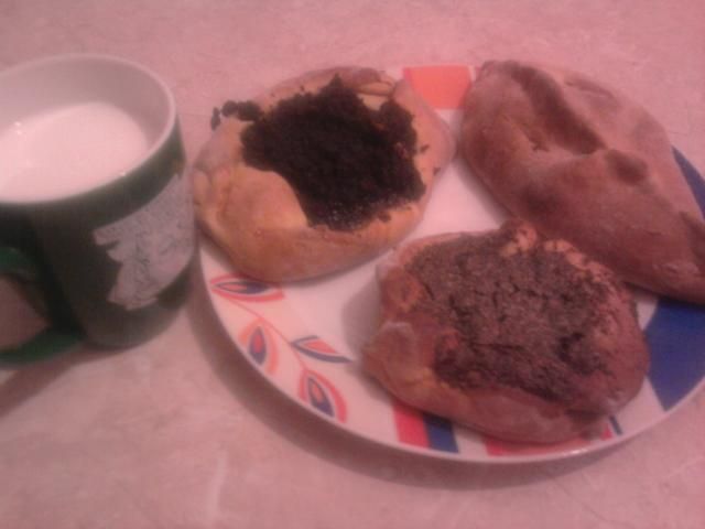 Drożdżówki z makiem Drożdżówki z makiem