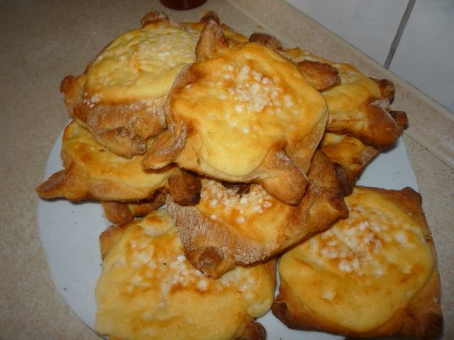 Drożdżówki z serem prostokątne Drożdżówki z serem prostokątne