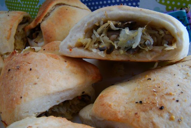 Drożdżowo - kruche kapuśniaczki 