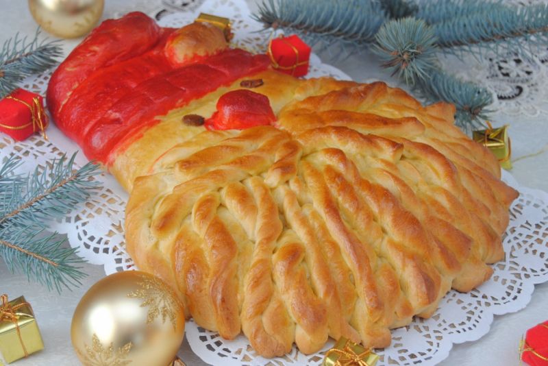 Drożdżowy mikołaj