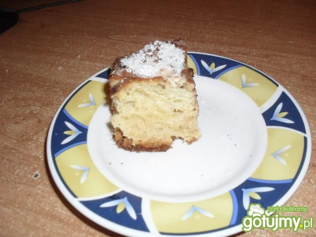  Drożdżowy placek z jabłkami