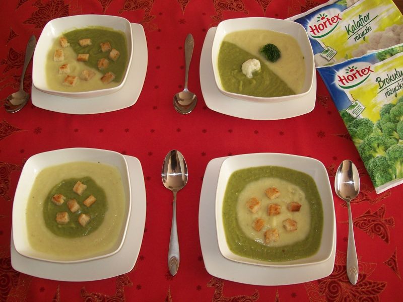 Duet brokułowo - kalafiorowy