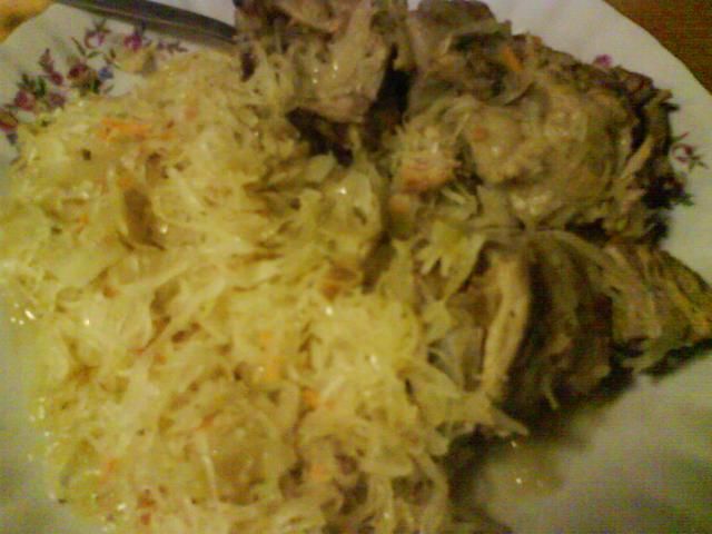 Dukanowe żeberka cielęce w kapuście Dukanowe żeberka cielęce w kapuście