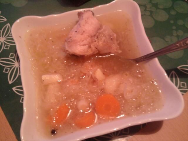 Dukanowy kapuśniaczek na żeberkach 