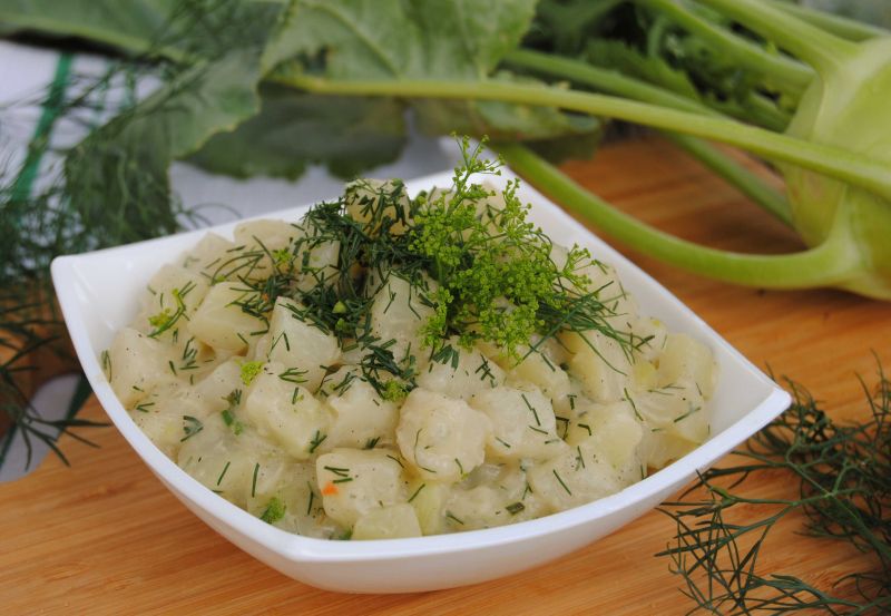 Duszona kalarepa Duszona kalarepa