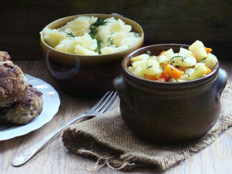 Duszona kalarepka Duszona kalarepka