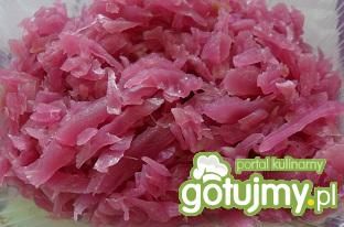Duszona kapusta czerwona wg motorka Duszona kapusta czerwona wg motorka