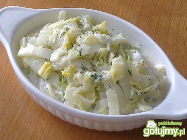 Duszona kapusta w śmietanie  Duszona kapusta w śmietanie