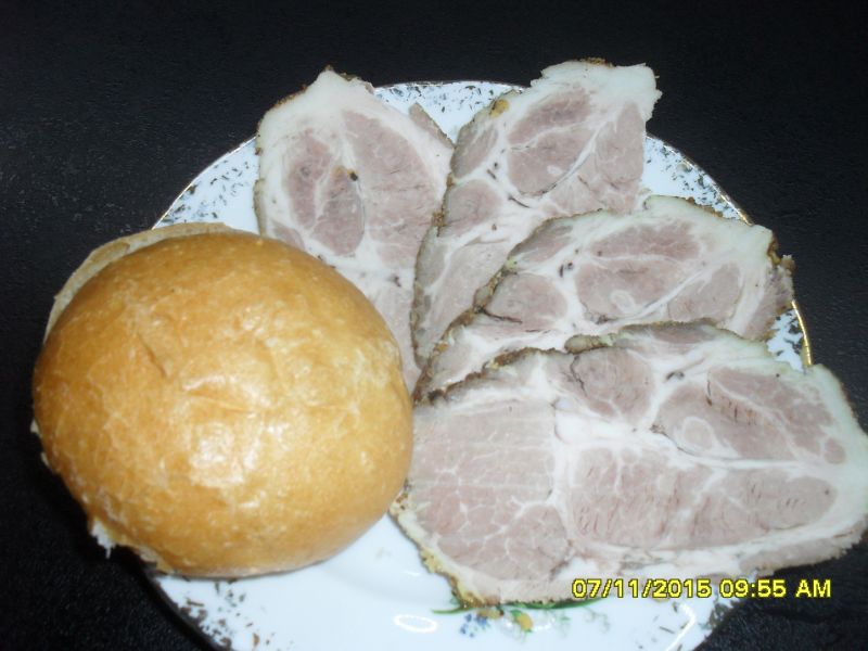 duszona karkówka na kanapkę duszona karkówka na kanapkę