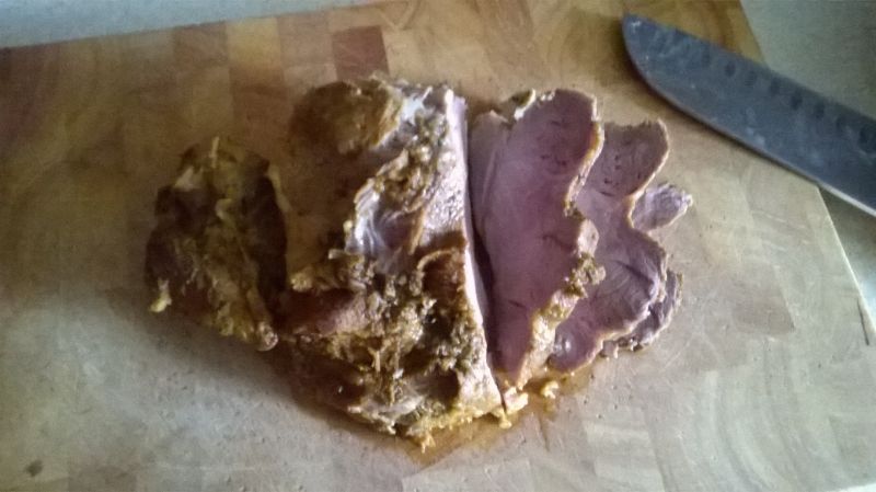 Duszona łopatka wieprzowa