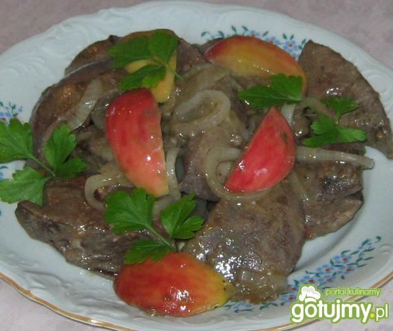 Duszona wątróbka z miodem Duszona wątróbka z miodem