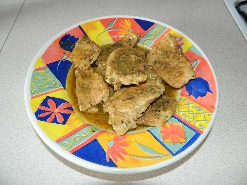 Duszone kawałki schabowe Duszone kawałki schabowe