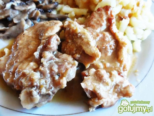 Duszone polędwiczki Ilony Duszone polędwiczki Ilony