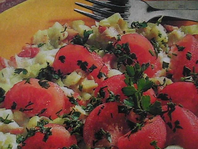 Duszone pory z boczkiem