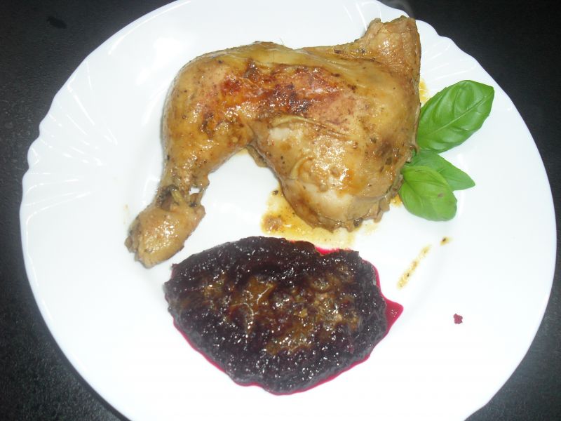 Duszone udka z kurczaka Duszone udka z kurczaka