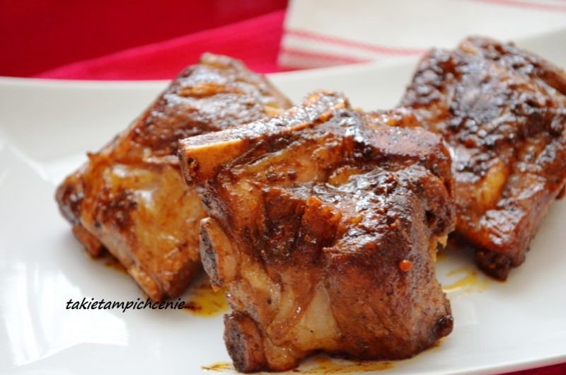 Duszone żeberka Duszone żeberka