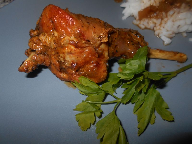 Duszony  królik Duszony  królik