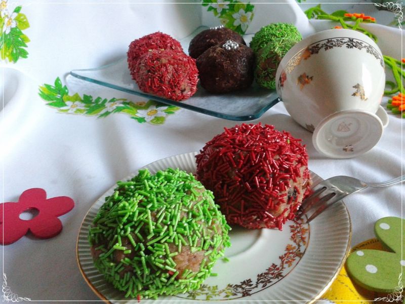 Duże bajaderki babkowe