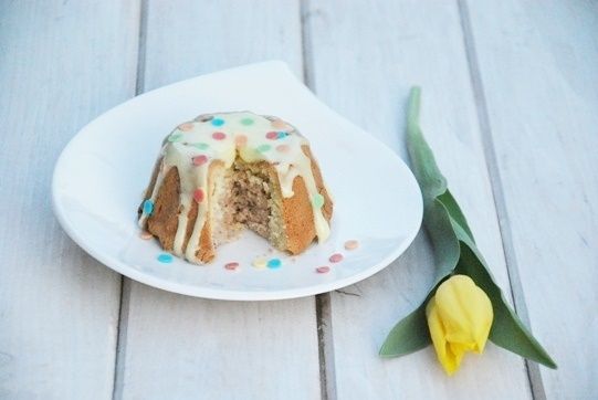 Dwukolorowe babeczki piaskowe Dwukolorowe babeczki piaskowe