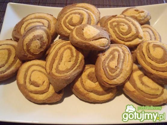 Dwukolorowe ciasteczka Dwukolorowe ciasteczka