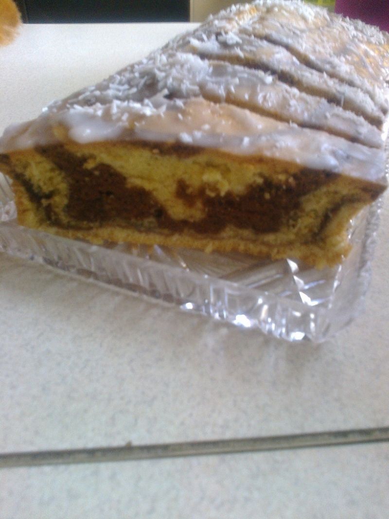 Dwukolorowe ciasto z wiórkami Dwukolorowe ciasto z wiórkami