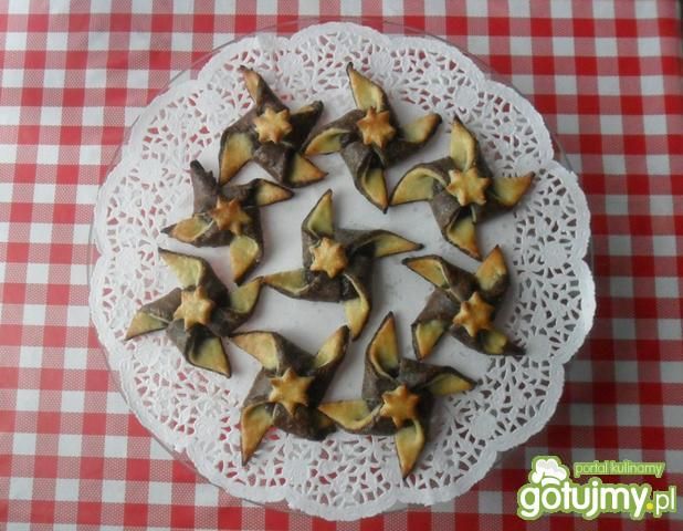 Dwukolorowe wiatraczki