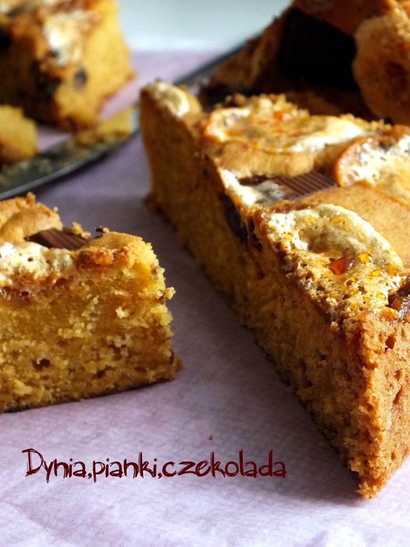 Dynia,czekolada i pianki Dynia,czekolada i pianki